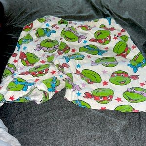 Toddler boy ninja turtle shorts